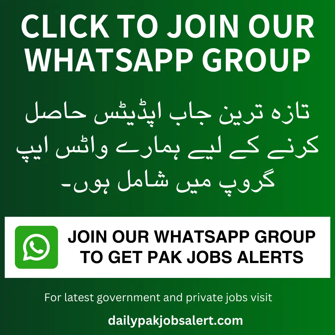 Jobs in Pakistan | Latest Jobs in Pakistan 2024 Dailypakjobsalert.com | dailypakjobs - Join WhatsApp group for latest jobs in Pakistan - latest jobs in pakistan - dailyjobsalert