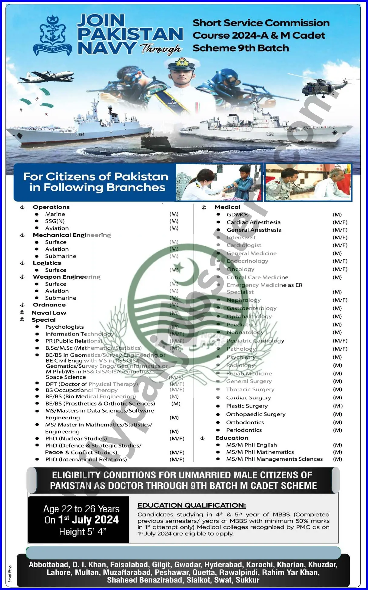 PAK-Navy-Jobs-2024-Short-Service-Commission-SSC-Course-2024-A-M-Cadet-Scheme-9th-Batch-Advertisement