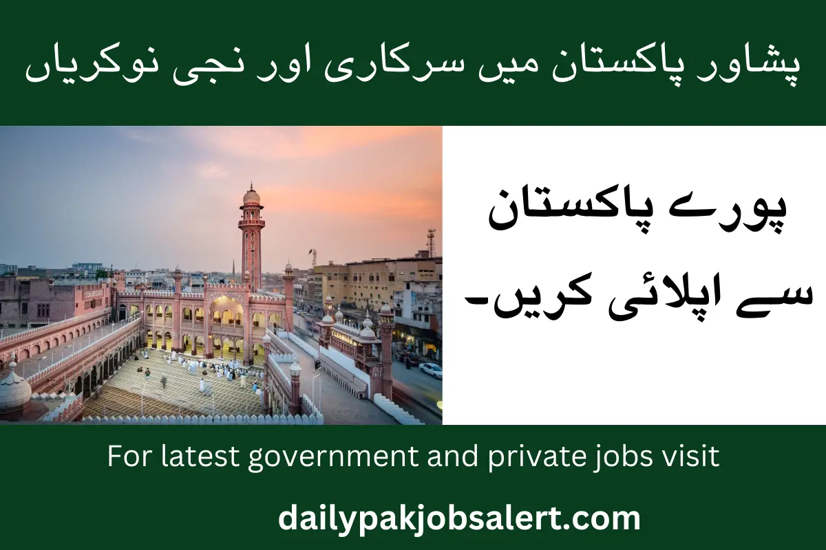 Jobs in Peshawar 2024 (Daily Updates) Latest Vacancies – Daily Pak Jobs Alert